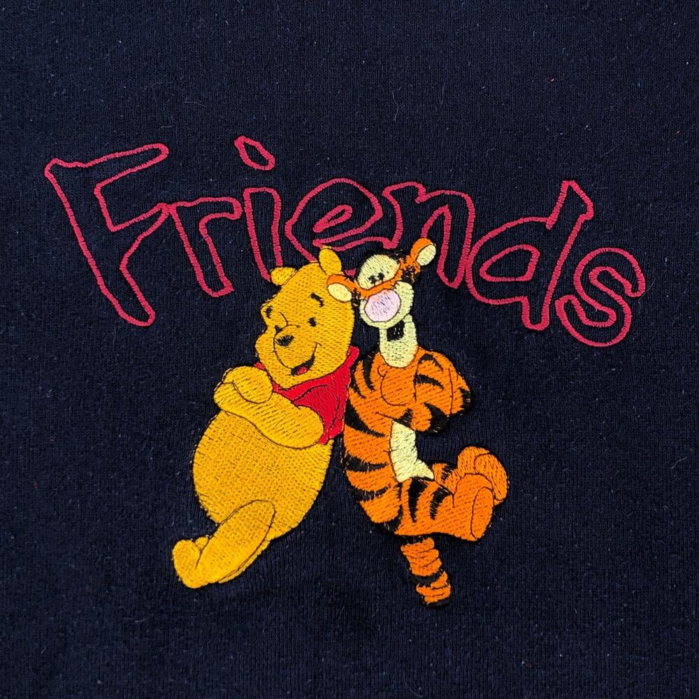 90s Winnie The Pooh & Tigger Friends Crewneck Swe… - image 3